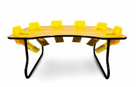 8 Seat Toddler Tables With Leg Foot Supports Toddler Table Toddler Table And Chairs Baby Table