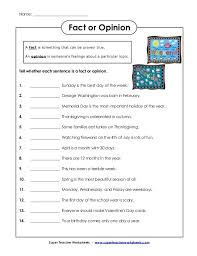 Name Or Opiniona Fact Is Something That Can Be Proven Tr Fact And Opinion Worksheet Writing Prompts For Kids Fact And Opinion