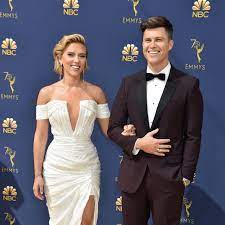 .colin jost hand made the memento sent out to friends and family who attended their wedding last johansson, 35, and jost, 38, have been linked since may 2017 after they were spotted kissing. Scarlett Johansson And Colin Jost Wedding Guide Date Venue Guest List