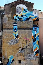 Impressive House Wall Catania Sicily Italy Street Art Love Best Street Art Street Art Graffiti