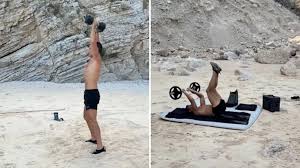 Ryan Seacrest Fans Have One Question About His Shirtless Beach Workout