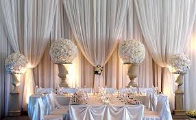 Draping For Weddings And Events Portland Wedding Lights Glamorous Wedding Decorations Luxury Wedding Decor Wedding Decorations