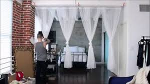 Make these custom diy back tab curtains with this clean and tailored method. Diy Rail Langsir Jimat Home Deco Design And Tips