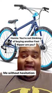 Call me mental,but Bought it fast because it goes fast,duh.🤣 Loving the  new Rapid Blue Fasty. Can’t just have one of these badboys, trust 🫡,  #FastRipper, #bigdaddymarc40 , #sebikesfastripper