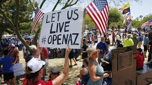 Bu günün ən vacib dünya xəbərləri və aktual hadisələri. About 500 Protest Stay At Home Order At Rally At Arizona State Capitol On Sunday