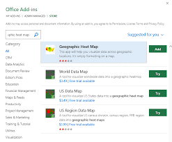 How To Make A Geographic Heat Map In Excel