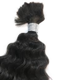 All our hair are single drawn hair. Bulk Hair For Braiding In Indian Remy Deep Wave 20