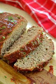5 individual loaves 2 pounds ground beef 1 cup seasoned bread crumbs 1 medium sized onion 15 oz tomato sauce ½ cup barbecue sauce 1 egg. Classic Meatloaf Recipe With A Sweet Tomato Glaze Small Town Woman