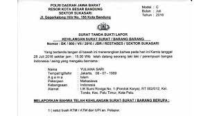 Contoh surat undangan rapat resmi. Contoh Surat Keterangan Kehilangan Buku Raport Provadoramarth