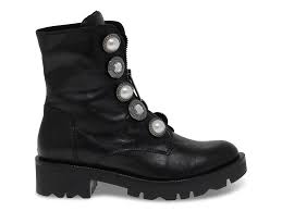 Low boot Tosca Blu DIANE in black leather