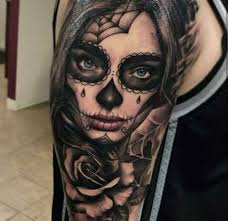 Maybe you would like to learn more about one of these? Tattoo Ideas Female Sleeve Sugar Skull Dia De 18 Best Ideas Skull Sleeve Tattoos Skull Girl Tattoo Sugar Skull Girl Tattoo