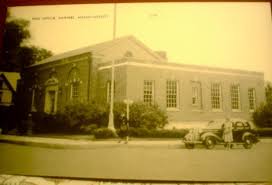 Vintage Postcard Of Danvers Post Office Vintage Postcard Danvers New England