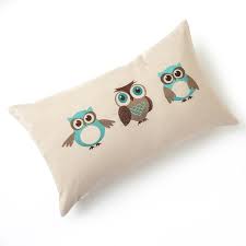Maybe you would like to learn more about one of these? Three Owl Embroidered Decorative Pillow
