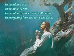 In Omnibus Amare In Omnibus Servire In Omnibus Amare Et Servire Domino In Everything Love And Serve T Jesus Pictures Jesus Praying Pictures Of Jesus Christ