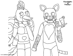 It s hard to keep track of everything that kids are into these days. Printable Fnaf Circus Baby Coloring Pages Novocom Top