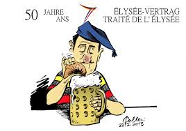 Sie zeigt aus der sicht der. Paolo Calleri Karikaturist Freier Grafiker Illustrator Politische Karikatur Freundschaft Geht Durch Den Magen Deutschland Frankreich Elysee Vertrag Elysee Vertrag Freundschaft Bundestag Nationalversammlung Lander Unterzeichnung 1963
