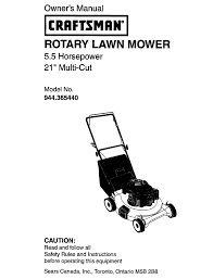 For nearly a century we've been the brand homeowners, home builders, auto enthusiasts. Craftsman 944 365440 Owner S Manual Pdf Download Manualslib