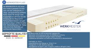 Werkmeister matratzen werden höchsten ansprüchen gerecht. Werkmeister M L420 Talalay Latex Matratze Alles Zum Schlafen