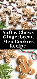 Soft Chewy Gingerbread Men Cookies Recipe Gingerbread Man Cookie Recipe Gingerbread Man Cookies Man Cookies