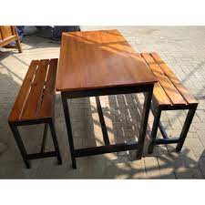 Jual di cimahi kursi taman kayu jati bersantailah di teras atau taman anda dengan kursi taman cimahi kayu jati ini! Jual Murah Meja Dan Kursi Kayu Restoran Shopee Indonesia
