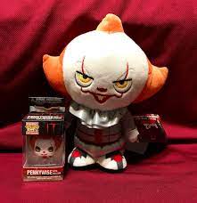Pennywise Plushie And Keychain Funko Pop Ready For Shipping Plushies Action Figures Pennywise