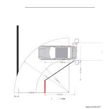 Parcours Auto Rayon De Braquage Autoturn 610 Cm Avec 50 Cm En Plus Plan Dessine Par Marc Gasnier