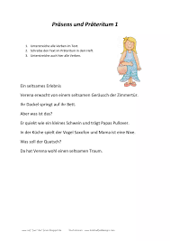 Ich kann auf die toilette gehen. Prasens Und Prateritum 1 4 Pdf Words Word Search Puzzle Word Search