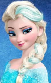 Elsa With Blue Hair And Eye Makeup Disney Princess Elsa Disney Frozen Elsa Disney Princess Frozen