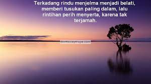 Karena kata hanya perantara, tak bisa seutuhnya. Gambar Kata Titip Rindu Kata Mutiara Gambar Kata Kata Mutiara Kata Kata