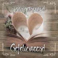 Bol Com Kaart Vierkant 15x15cm Met Envelop Jaar Getrouwd Gefeliciteerd Huwelijk