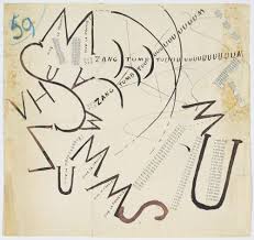 Filippo Tommaso Marinetti Vive La France Late 1914 February 1915 Visual Poetry Futurism Art Graphic Design