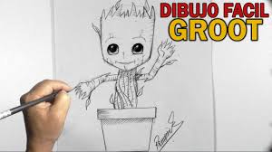 Maybe you would like to learn more about one of these? Como Dibujar A Baby Groot L Paso A Paso Youtube