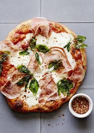 The Most Decadent Delicious Recipe For Burrata Pizza To Even Grace Your Kitchen Topped With Fried Basil Burrata Pizza Healthy Pizza Recipes Homemade Pizza