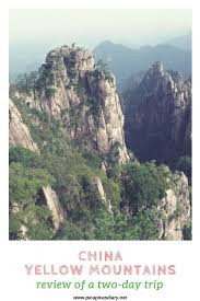 Hiking Yellow Mountains Travel China Asia Travel Yellow Mountain China Travel