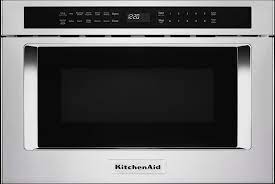 Automatic drawer opening for easy loading and unloading. Kitchenaid 1 2 Cu Ft Microwave Drawer Trail Appliances