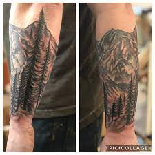 New photos added to nature, miscellaneous and portraits. Just Finished The 2nd Session Alaskan Landscape Got It Done At Unknown Tattoo Wa Tattoos