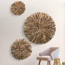 Driftwood Round Wall Art Driftwood Wall Art Round Wall Art Textured Wall Art