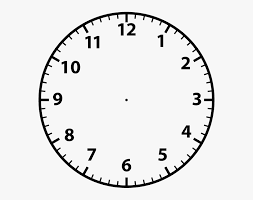 Make your own clock face template. Clock Template Png Blank Analogue Clock Face Transparent Png Kindpng