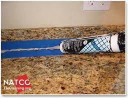 Make sure that the sealant is compatible with your stone. Professional Recaulking Procedure For Granite Countertops