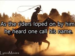 Johnny Cash Ghost Riders In The Sky Lyrics Youtube