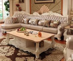European Style Fabric Sectional Corner Sofa Set Living Room Furniture With Lounge Chair Chesterfield Sofa Chaise Recliner