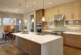 white quartz stone modern kitchen