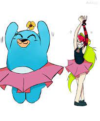 Ballet Lesson With Demencia And 5 0 5 Cartoon Ballet Lessons Cartoon Network
