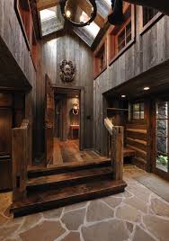 Barndominium Interior Designs Eclectic Entry By Lake Country Builders From Barn To House Log Homes Country Builders Rustic House