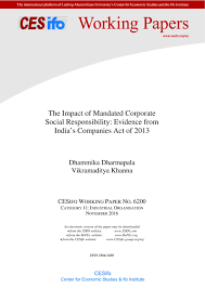 (19) ―company limited by guarantee‖ means a company having the liability of its members The Impact Of Mandated Corporate Social Responsibility Evidence From India S Companies Act Of 2013 Publication Cesifo