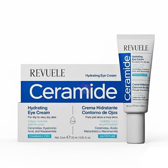 REVUELE CERAMIDE HYDRATING EYE CREAM, 25ML