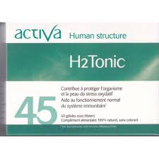 Comment choisir un bon complément antioxydant ? H2 Tonic 60 Gelules Antioxydant Activa Human Structure 45