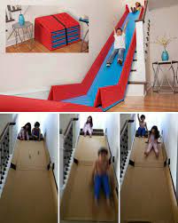 Decorating Ideas Decor10 Part 2 Diy Cardboard Interior Design Articles Staircase Slide
