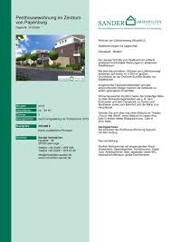 Passende mietwohnungen in papenburg finden. Penthousewohnung Im Zentrum Von Papenburg Sander Immobilien