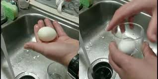Mix with 3 tablespoons mayonnaise, 1 chopped shallot, 1 teaspoon white wine vinegar, 1 … This Video Shows A Hack That Helps You Peel A Hard Boiled Egg In Seconds